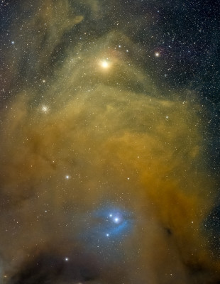 Astrofotografía de Antares e IC4605 en la categoría Rho Ophiuchi