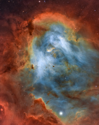 Astrofotografía de IC2944 - Nebulosa Lambda Centauri en narrowband en la categoría IC2944