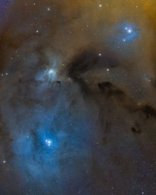 Astrofotografía de IC4603 - Zona de Rho Ophiuchi en la categoría Rho Ophiuchi